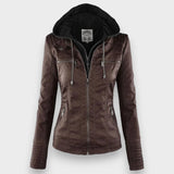Leni | Veste en Cuir de Motard