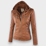 Leni | Veste en Cuir de Motard