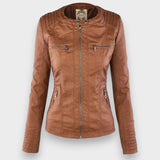 Leni | Veste en Cuir de Motard