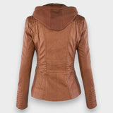 Leni | Veste en Cuir de Motard