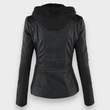 Leni | Veste en Cuir de Motard