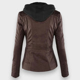 Leni | Veste en Cuir de Motard