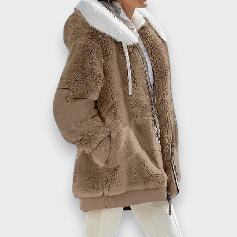 Harper | Manteau d'Hiver avec Capuche et Zip