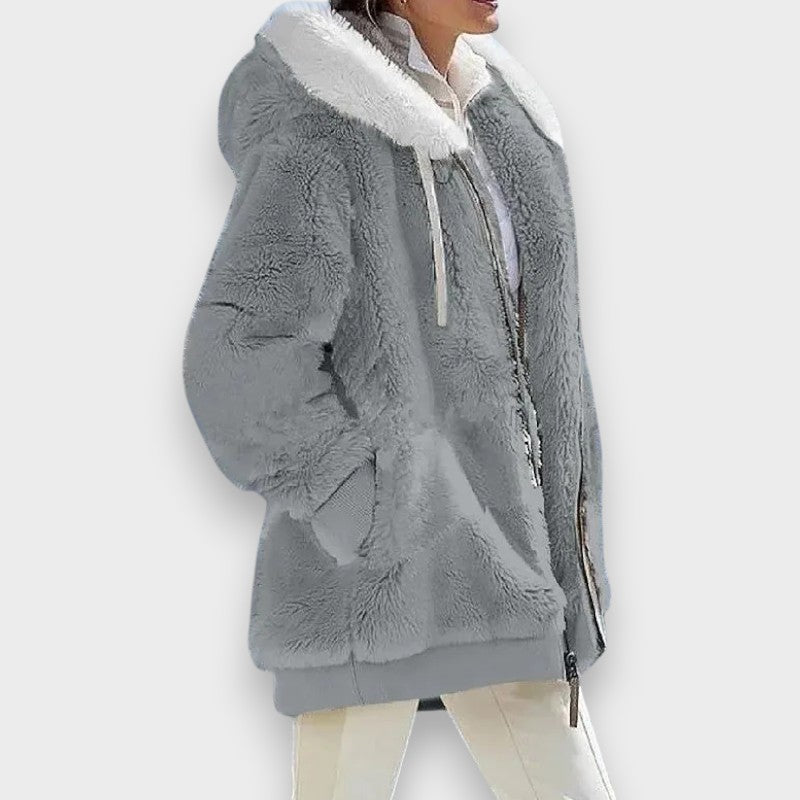 Harper | Manteau d'Hiver avec Capuche et Zip