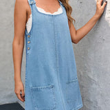 Saylor™ | Robe décontractée style denim