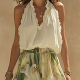 Lysandra™ | Ensemble fluide avec motif floral élégant