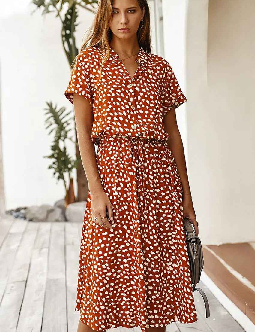 Lesley - Robe d'Été Confortable