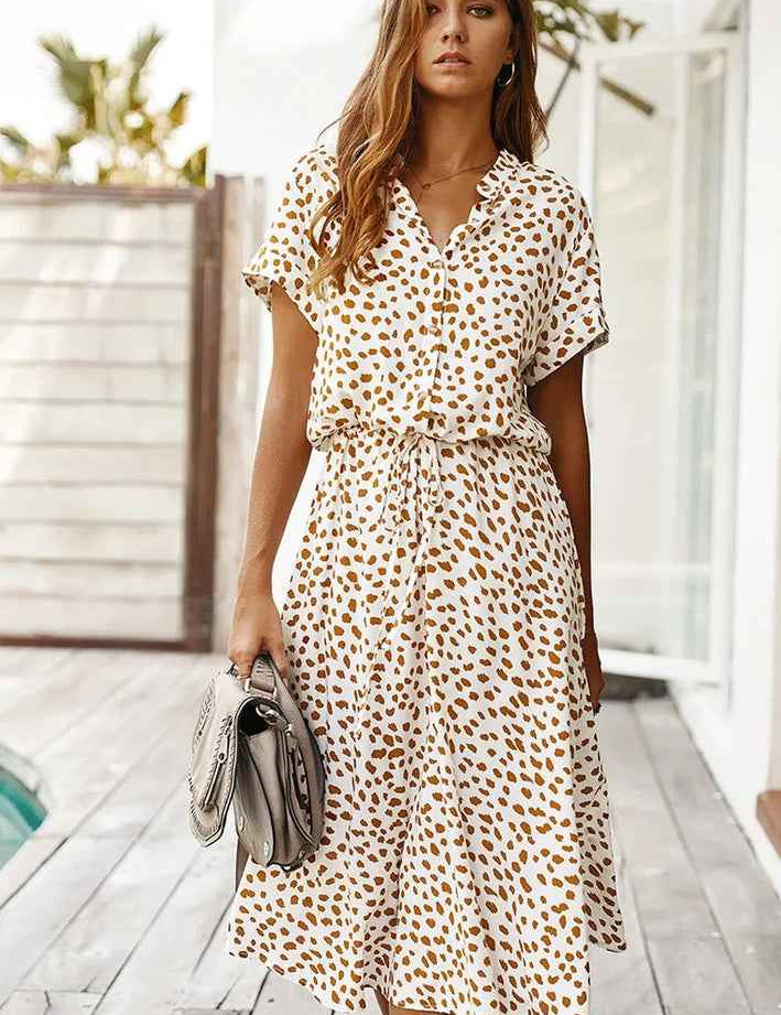 Lesley - Robe d'Été Confortable
