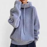 Jeanne | Sweat à Capuche Tricoté Confortable