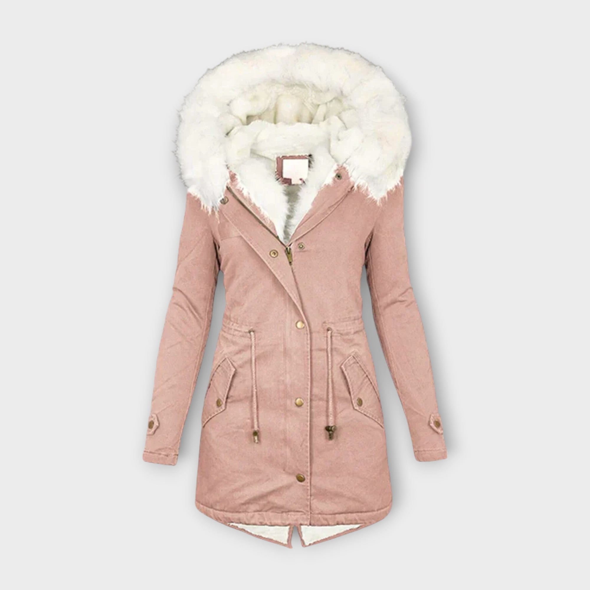 Ivara - Manteau d'Hiver Imperméable avec Doublure en Peluche