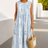 Joy™ | Robe Midi Feuillée