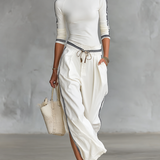 Ensemble de Sport Pantalon Large avec Cordon