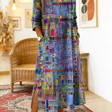 Eliana | Robe Midi Imprimée