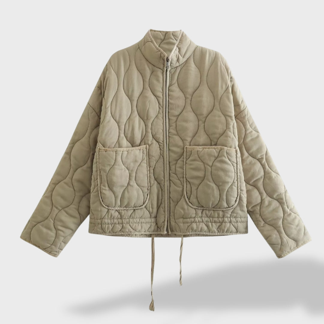 Grace | Veste Bomber Matelassée pour Femmes en Fleece