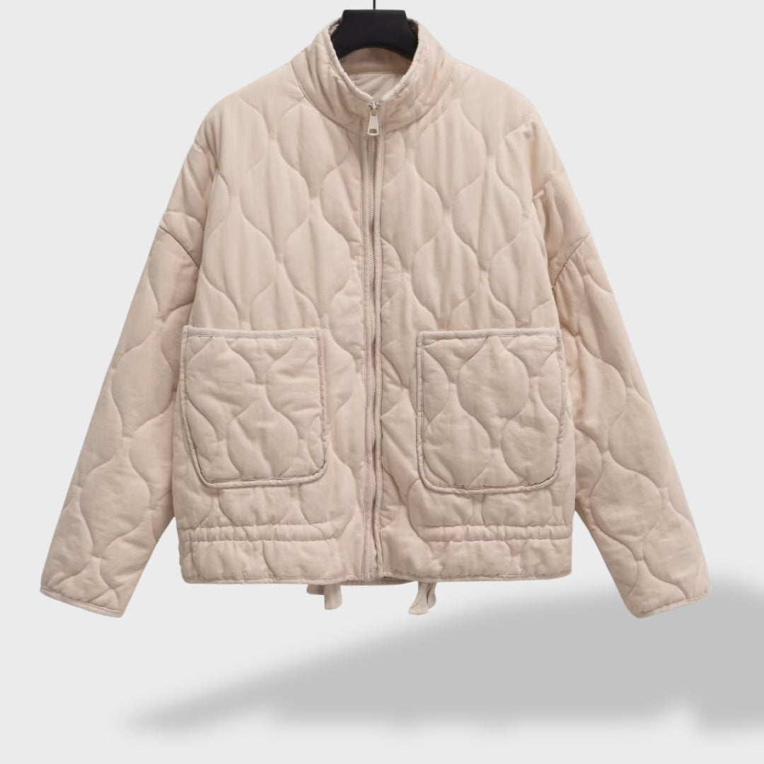 Grace | Veste Bomber Matelassée pour Femmes en Fleece