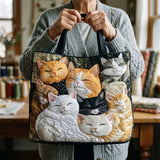 Sac Artisanale - Chats Dormeurs Matelassé