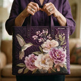 Sac Artisanal - Colibris et Orchidées Matelassé
