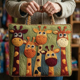 Sac Artisanal - Girafe Savane Matelassé