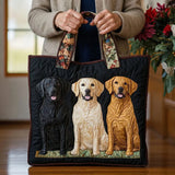 Sac Artisanale - Trois Labradors Amis