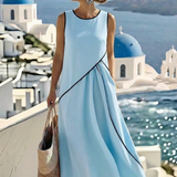 Lotte™ Robe d'Été à Rayures