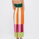 Pamela™ | Robe rayée en couleurs