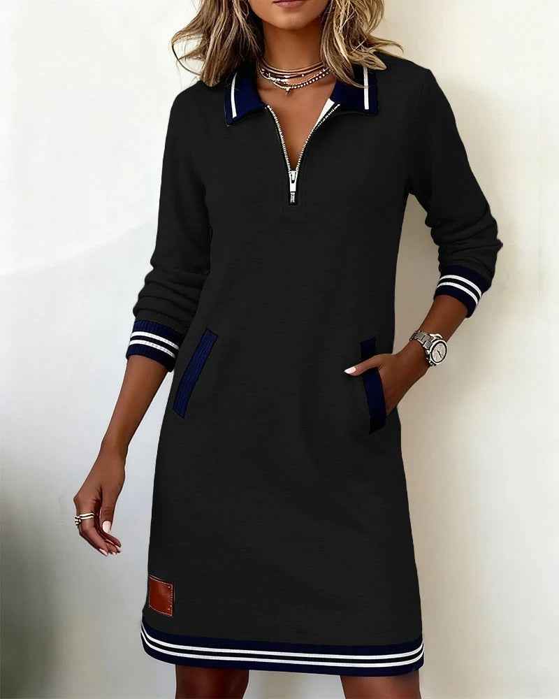 Sophie | Robe longue en coton élégante