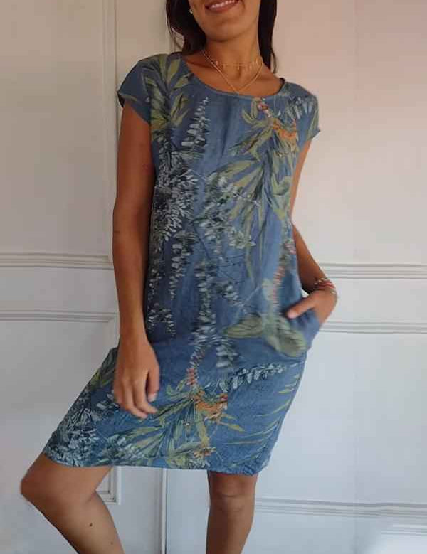 Annelyn - Robe Décontractée Élégante