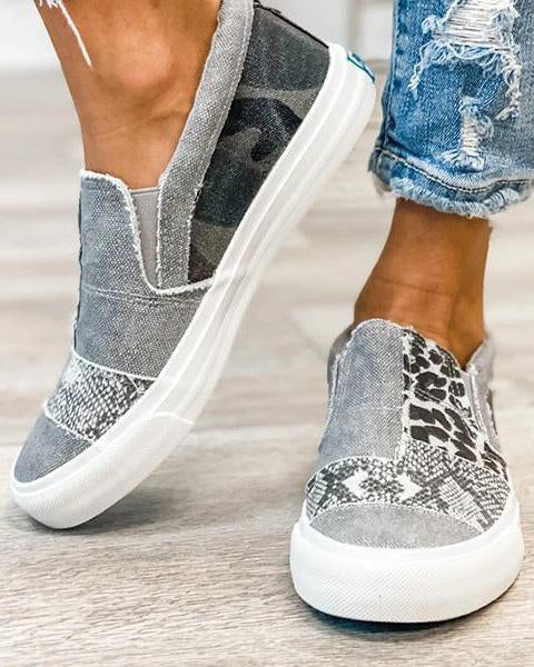 Mocassins Lona Léopard Femme | Imprimé Animal Été