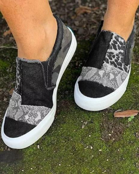 Mocassins Lona Léopard Femme | Imprimé Animal Été