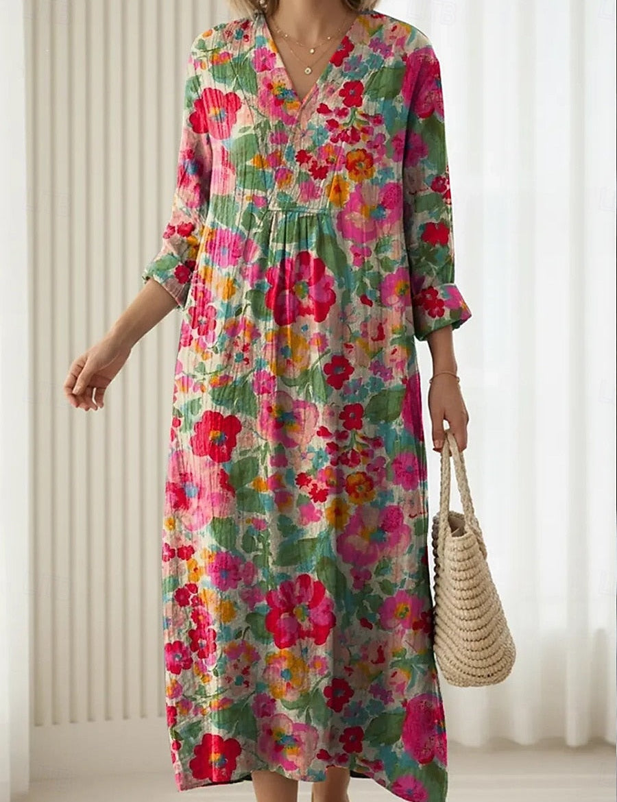 Elsie | Robe Midi Quotidienne