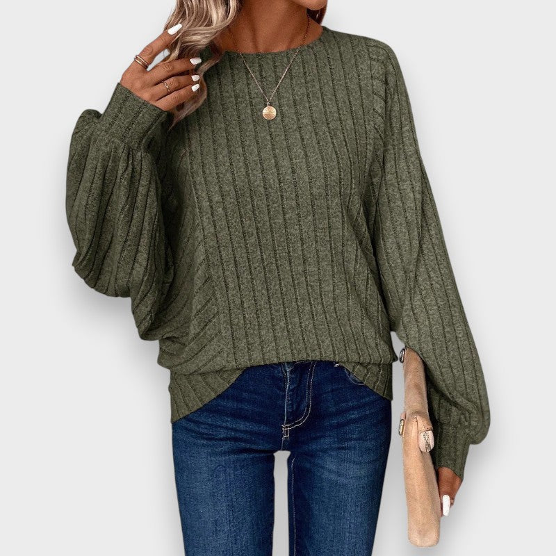 Nala | Blouse à Manches Longues Élégance Décontractée