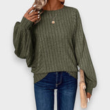 Nala | Blouse à Manches Longues Élégance Décontractée
