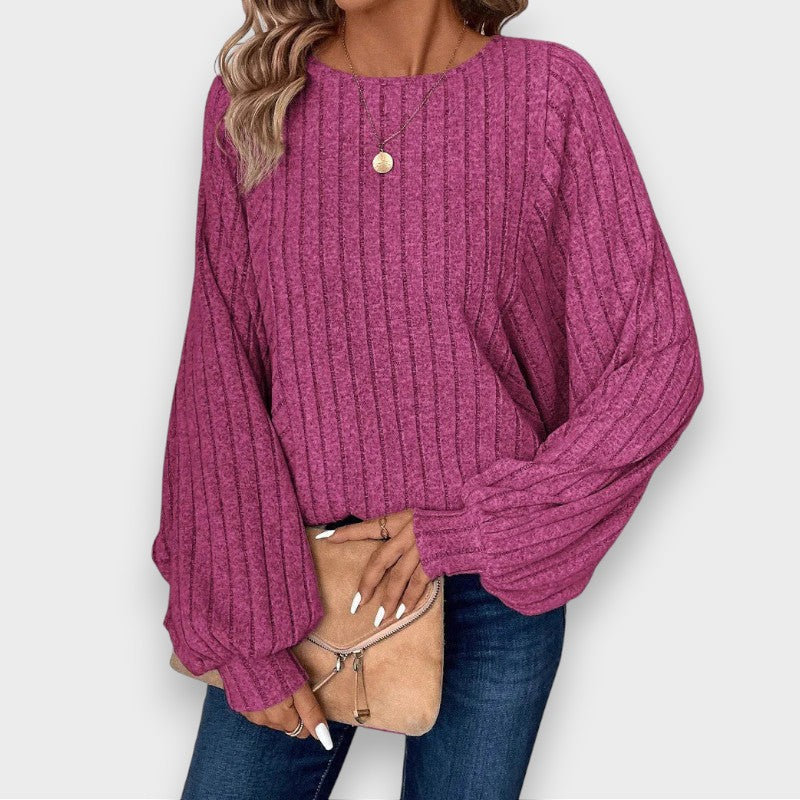 Nala | Blouse à Manches Longues Élégance Décontractée