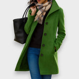 Carla | Manteau Classique avec Boutons Élégants