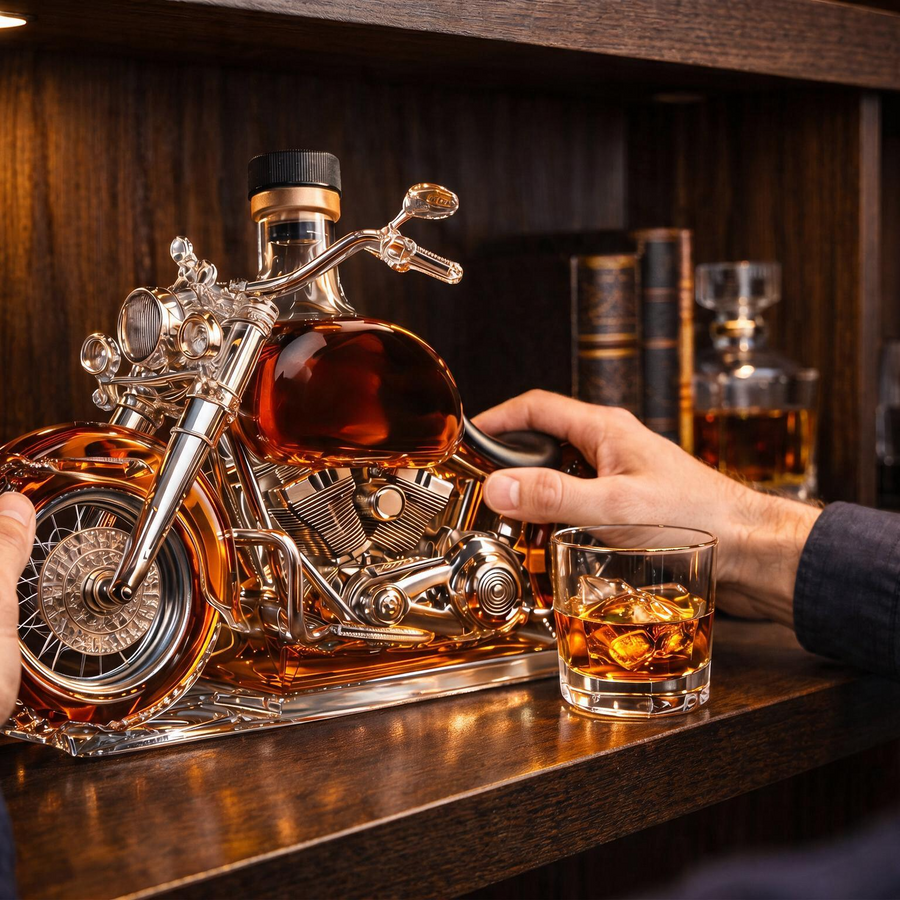 Whisky Decanter – Motorcycle Edition