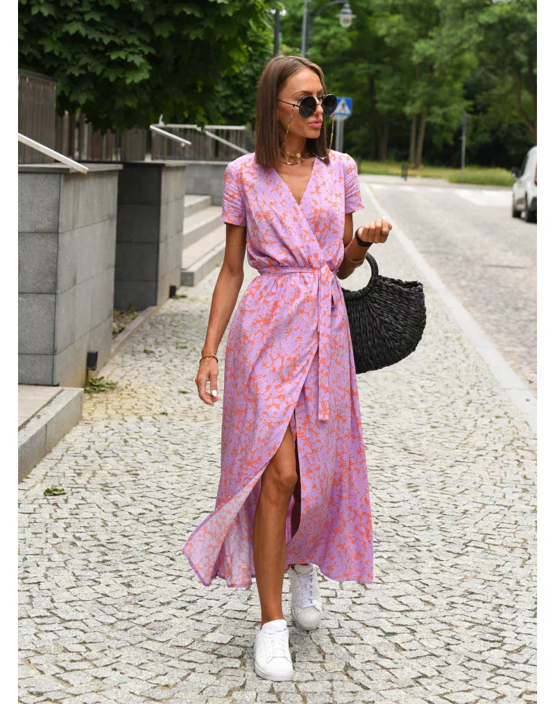 Sabrina™ | Robe élégante avec décolleté en V