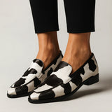 Mocassins à Bout Rond Femme | Élégant Casual Printemps