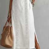 Chloe | Robe Midi Élégante d'Été