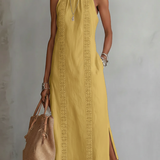 Chloe | Robe Midi Élégante d'Été