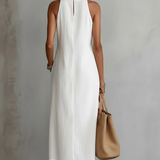 Chloe | Robe Midi Élégante d'Été