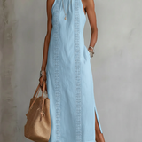 Chloe | Robe Midi Élégante d'Été
