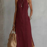 Chloe | Robe Midi Élégante d'Été