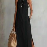 Chloe | Robe Midi Élégante d'Été