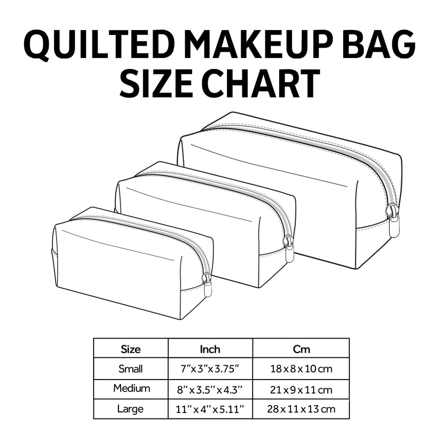 Bee Haven Quilted Makeup Bag NCU0DK10420