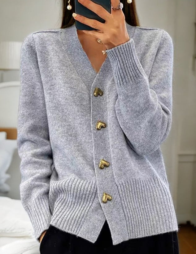 Nina | Cardigan en Tricot Élégant