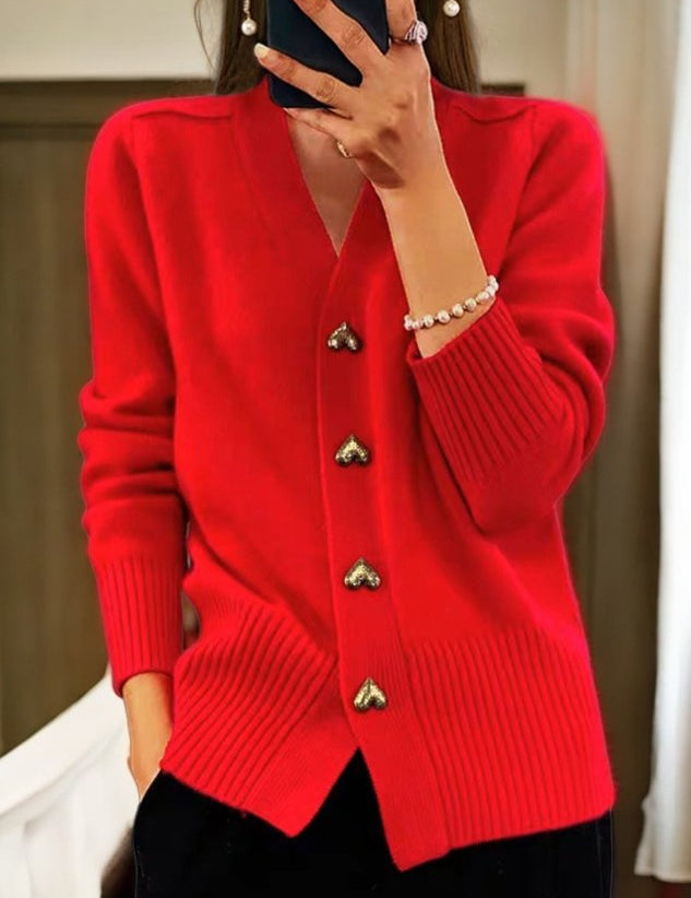 Nina | Cardigan en Tricot Élégant