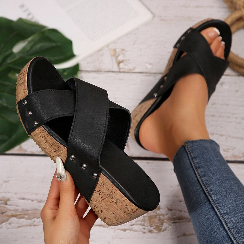 Oakley – Sandales Wedge Boho