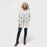Lara | Manteau double de longueur moyenne