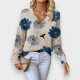 Carina | Pull Floral Délicat