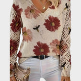 Carina | Pull Floral Délicat